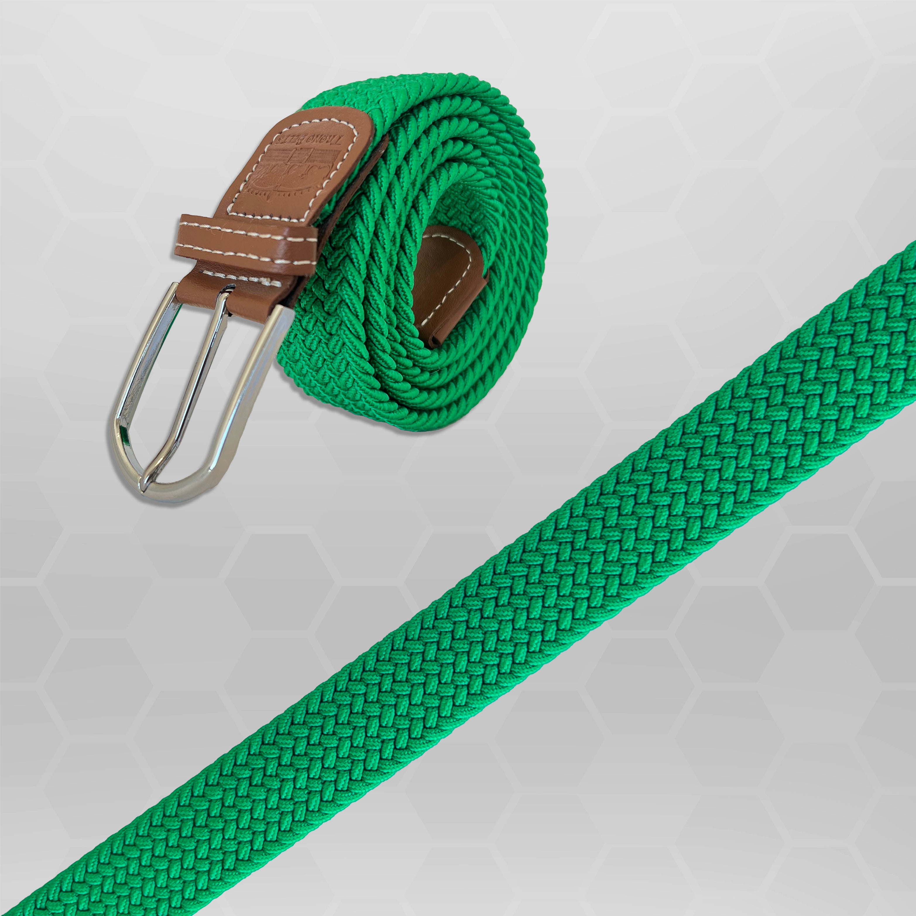 Bright Green Stretch Belt