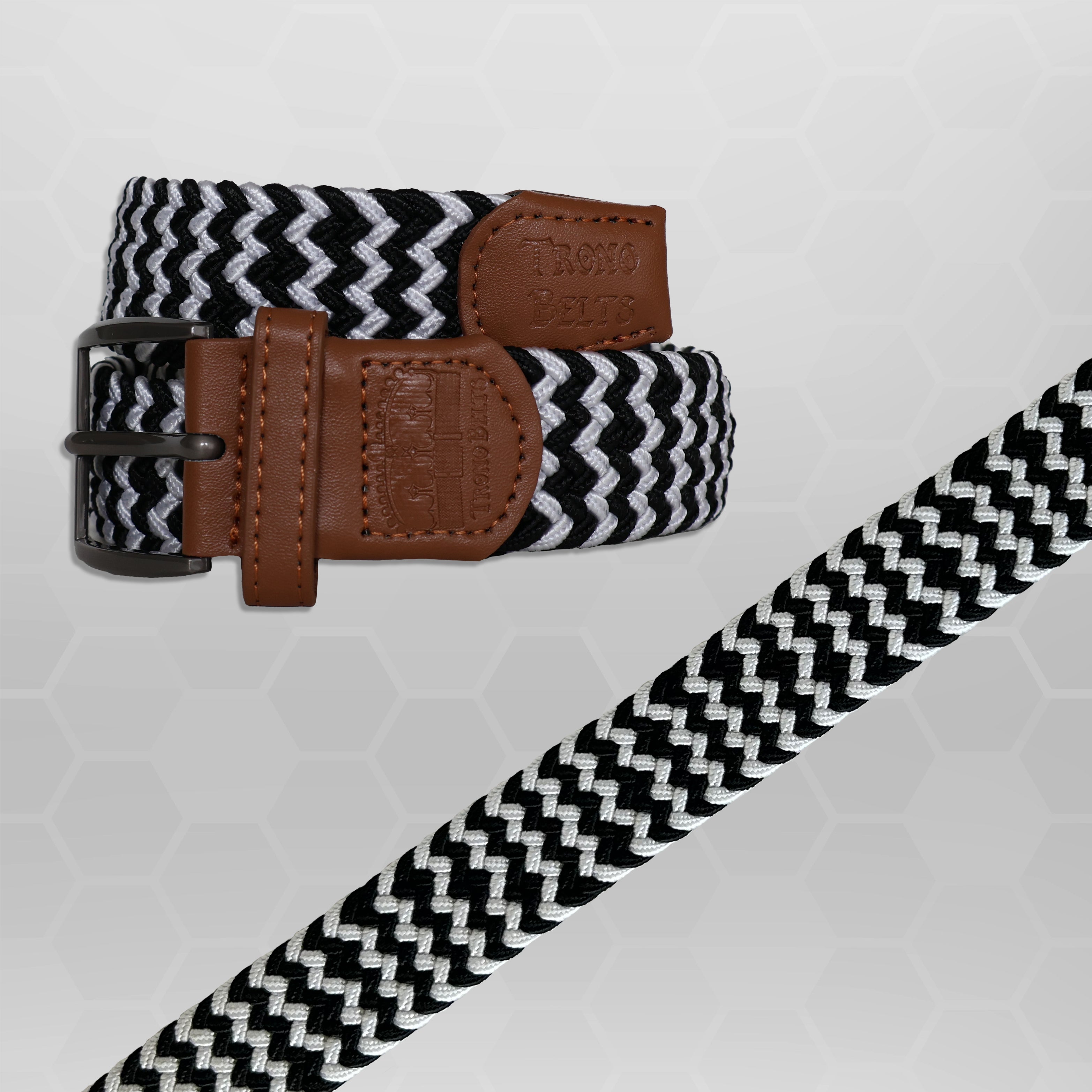 Derby Black Stretch Belt