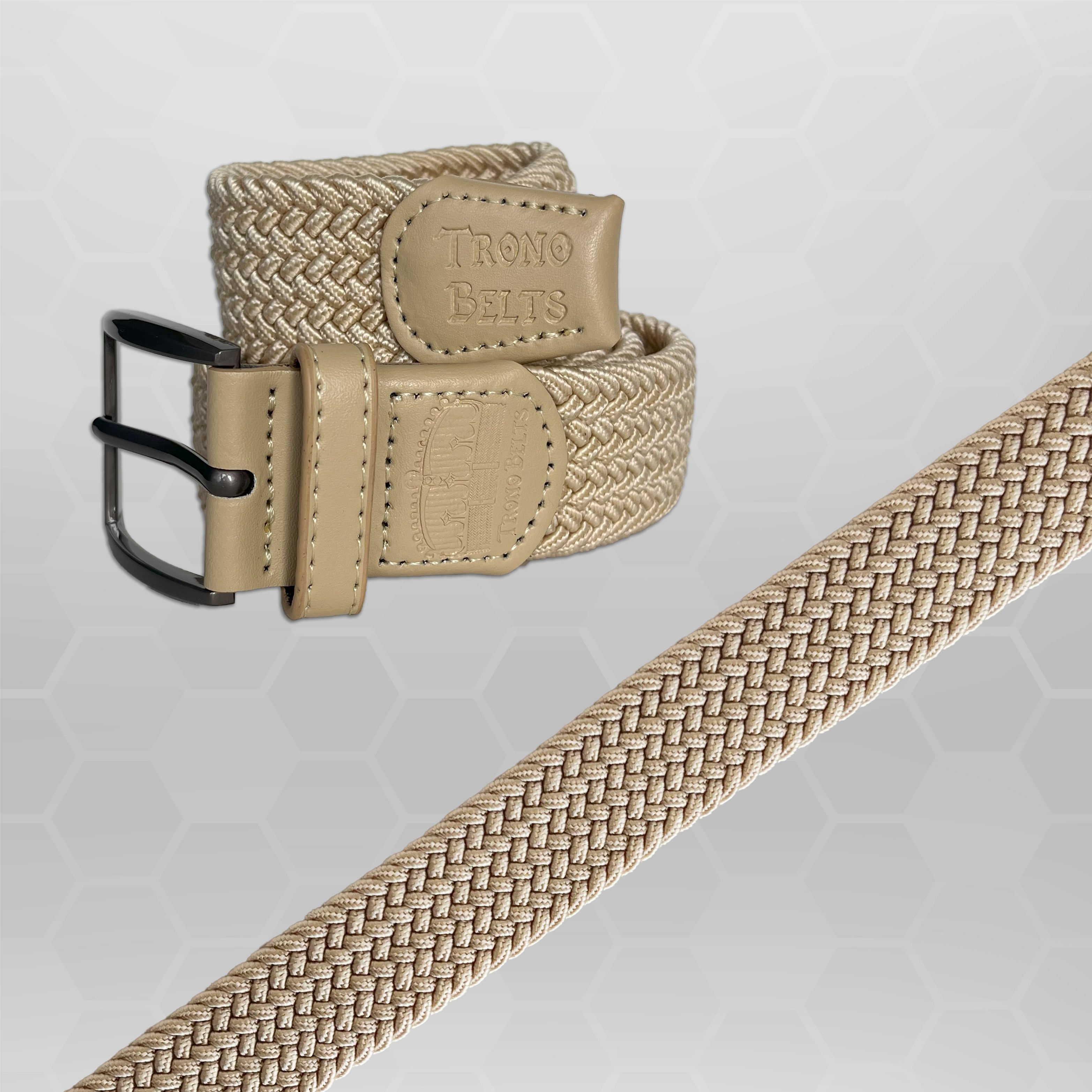 Sandy Tan Premium Stretch Belt