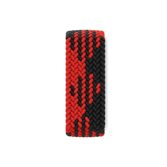 Chevron Red - Woven Apple Watch Band