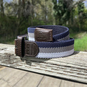 Navy Steel Premium Stretch Belt